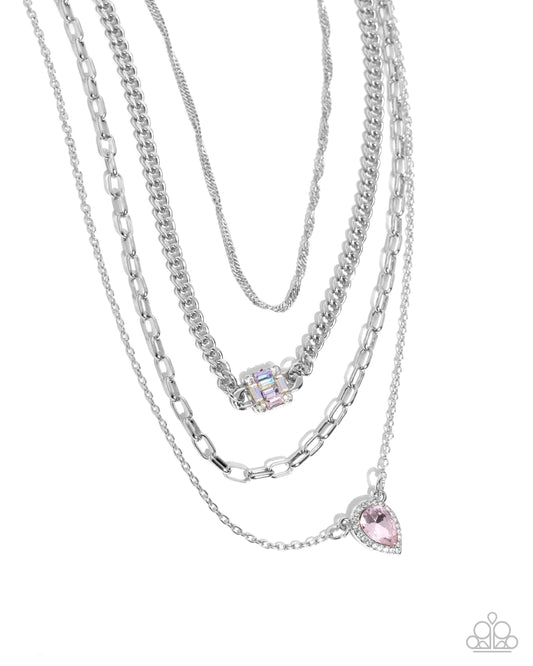 Radiant Rows - Pink