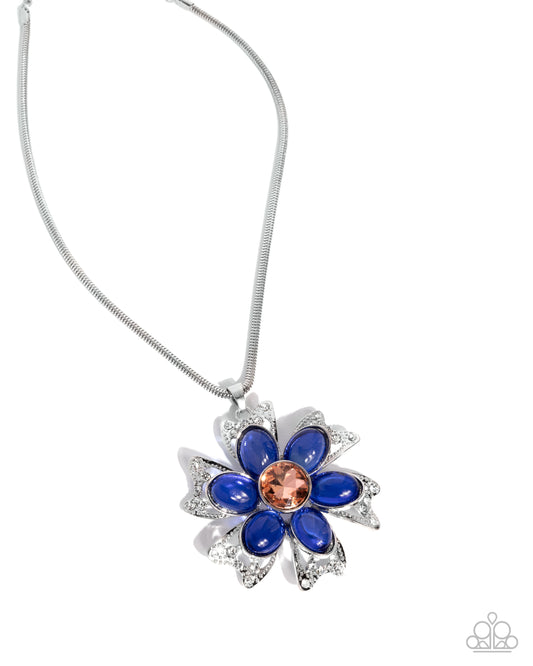 Floral Figurehead - Blue