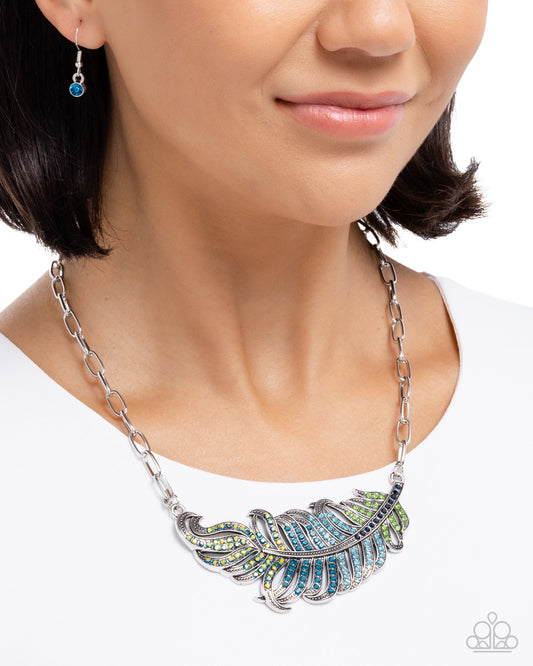 Fancy Feather - Blue