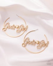 Shine with Purpose Gold Earrings