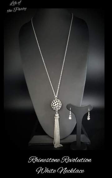 Rhinestone Revolution - White