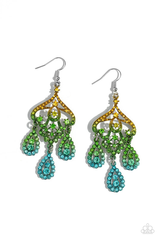Chandelier Command - Multi/Green/Yellow/Blue