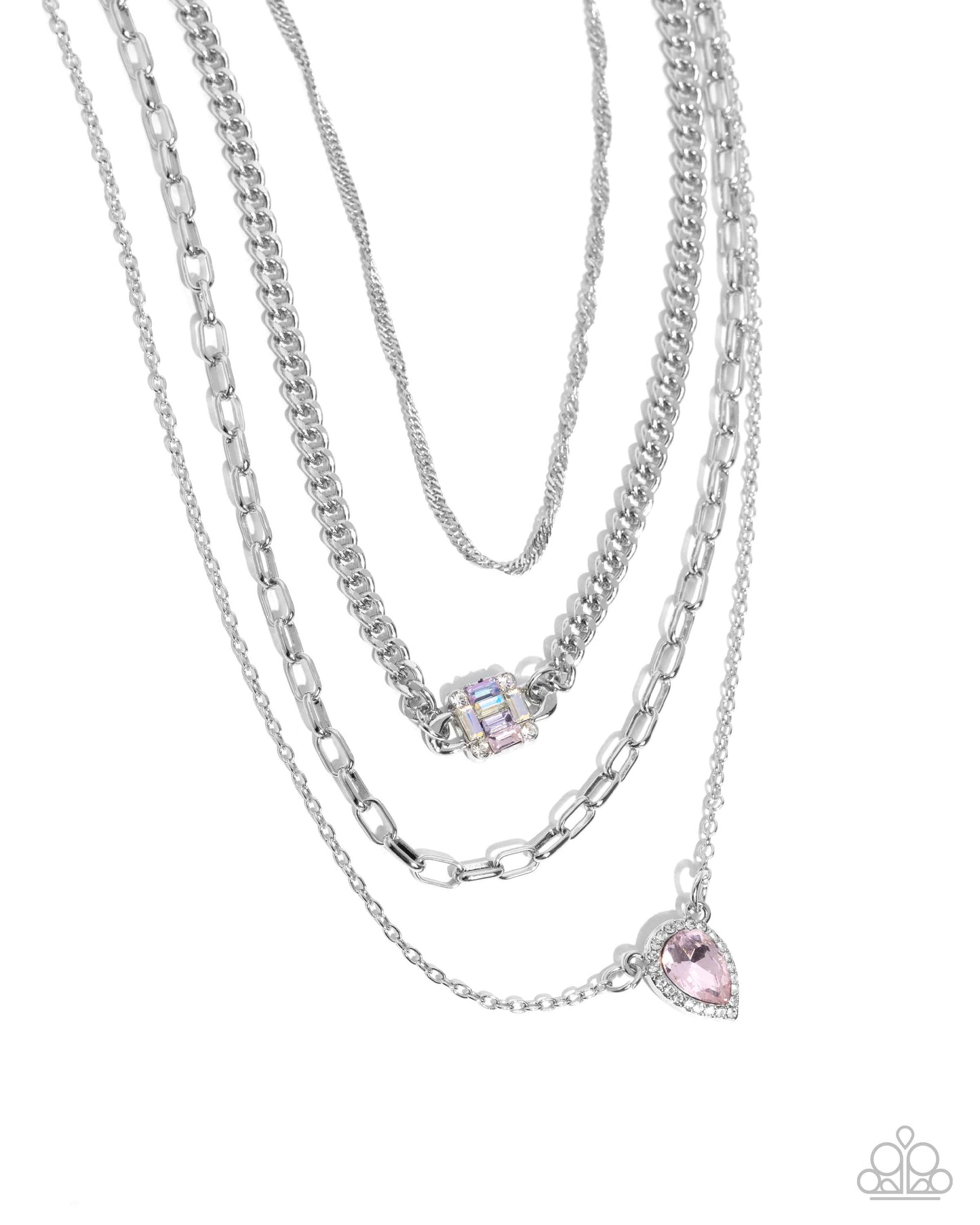 Radiant Rows - Pink