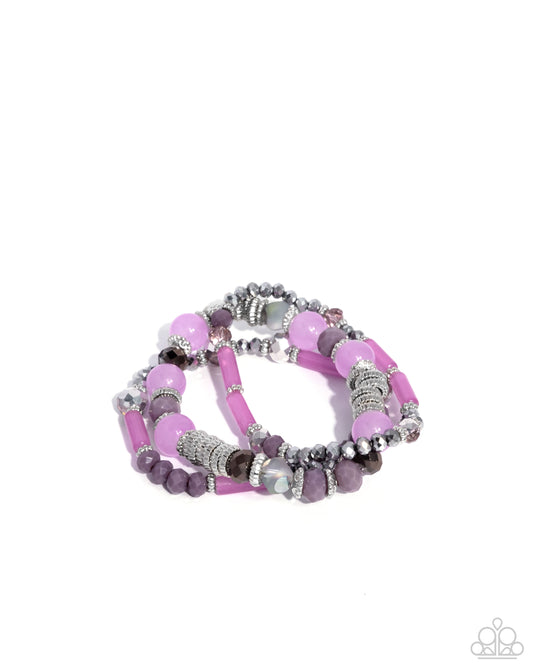 Colorful Conversation - Purple
