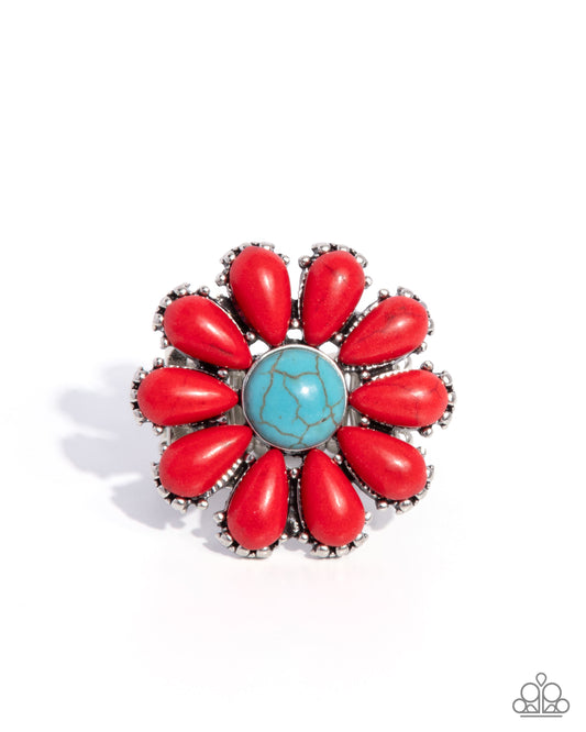 Firm Florals - Red