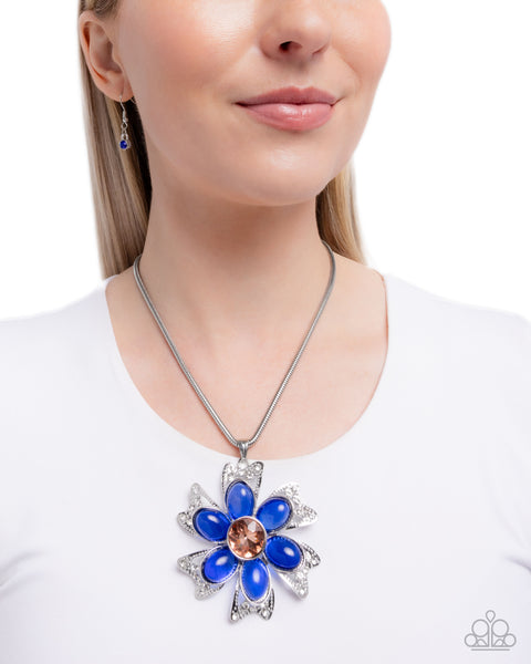 Floral Figurehead - Blue