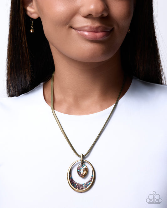 Suspended Stardust - Brass