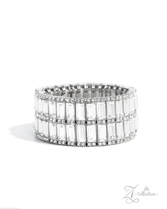 Zi Collection Bracelet - Ambitious Arrangement- White