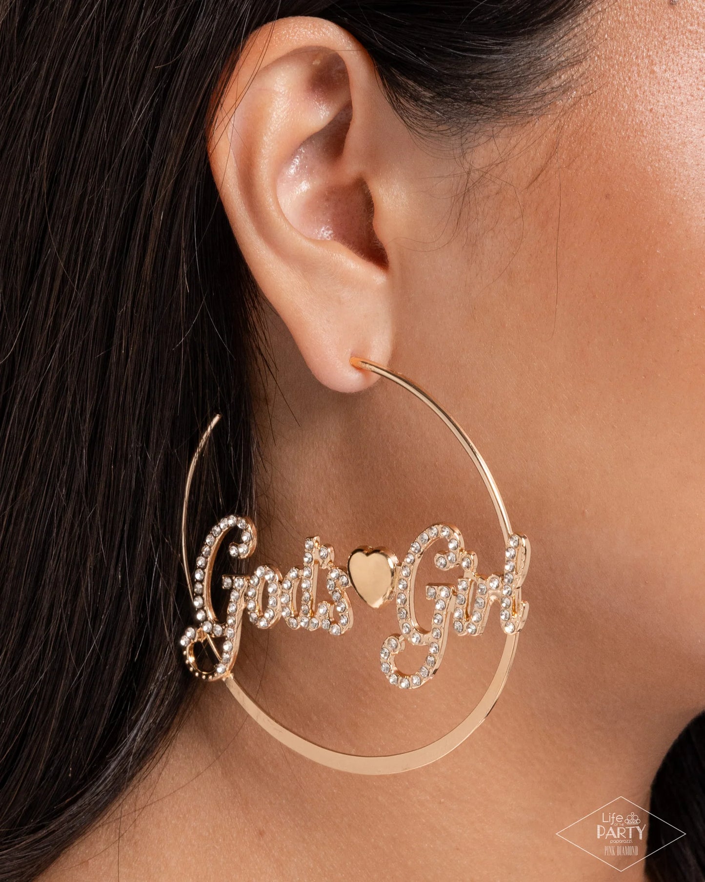 Shine with Purpose Gold Earrings
