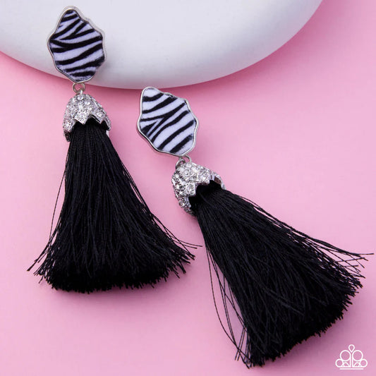 Iconic Zebra - Black