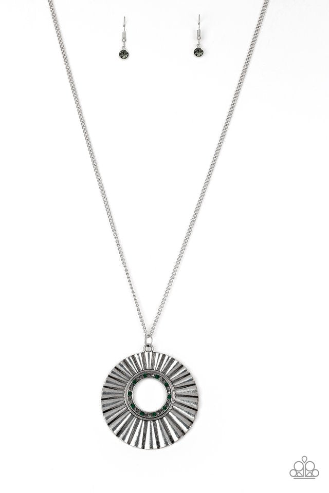 Chicly Centered - Multi/Green