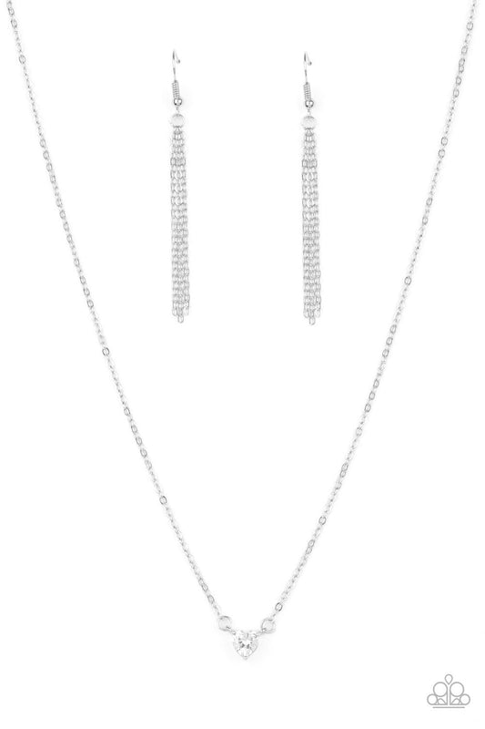 Heartbeat Bling - White