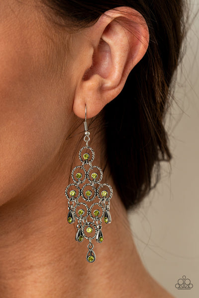 Chandlier Cameo - Green
