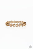 Crystal Candelabra - Brown